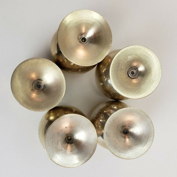 Leonard Silver Plate Goblet Lot Liqueur Snifter Cordial Shot Mini Glass Cup EPNS - Picture 9 of 11